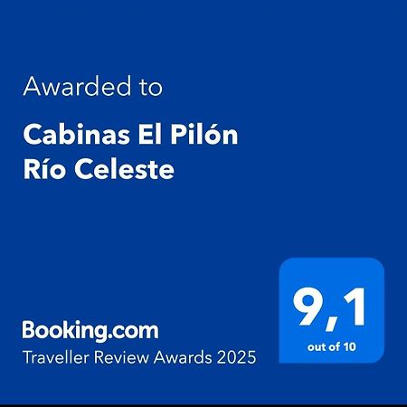 Cabinas El Pilon Rio Celeste Buitenkant foto