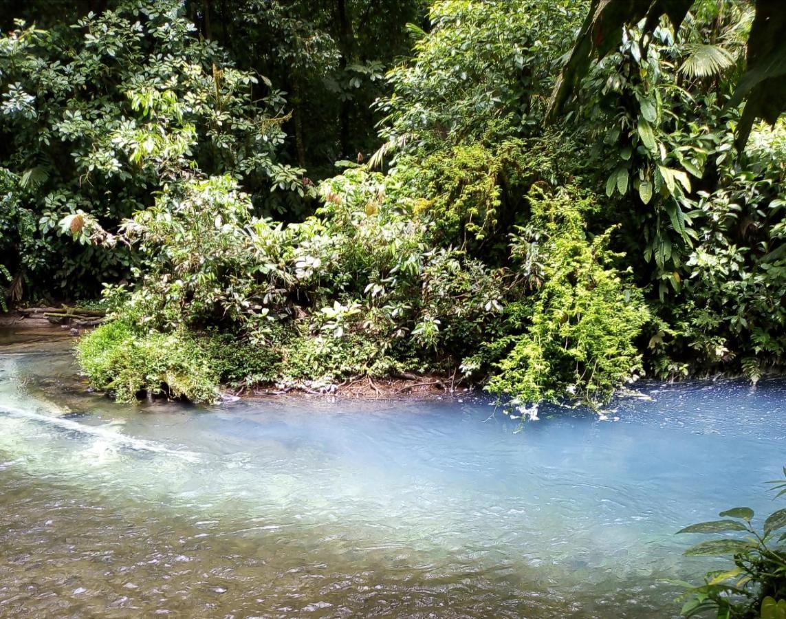 Cabinas El Pilon Rio Celeste Buitenkant foto
